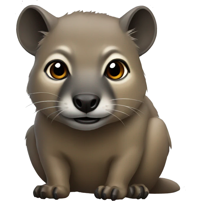 Rock hyrax emoji