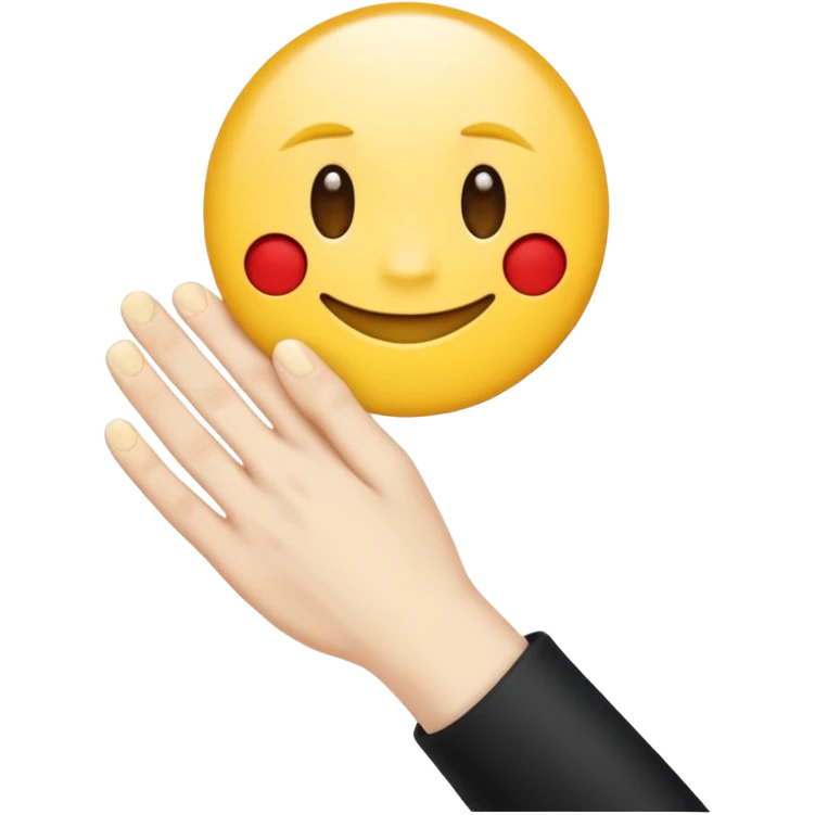 slitting my wrist normal round yellow emoji like traditional original emojis before the people ones emoji