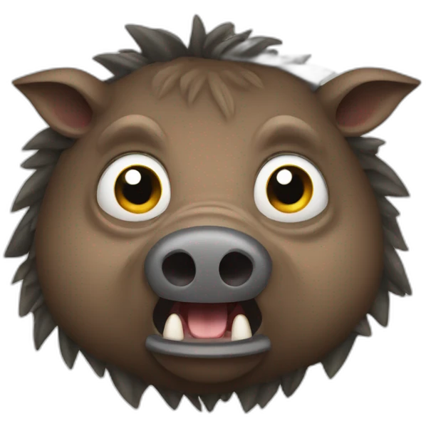 Shocked Boar emoji