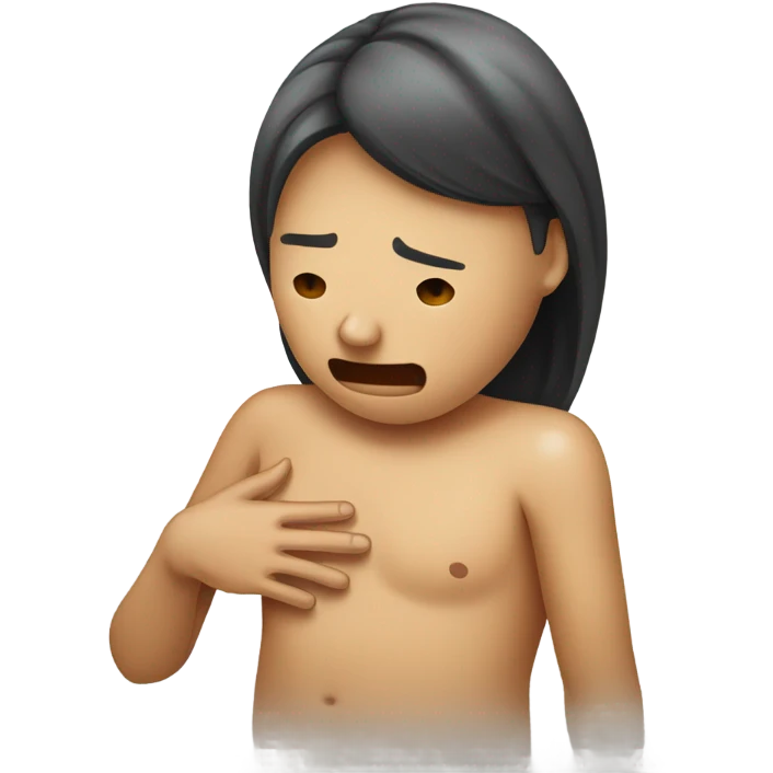 Cramping emoji