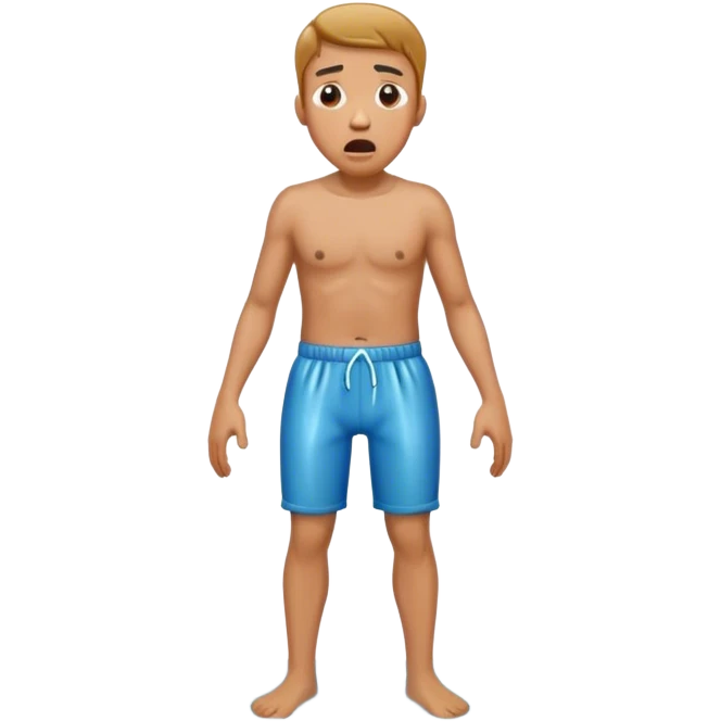 a guy who peed his pants  emoji