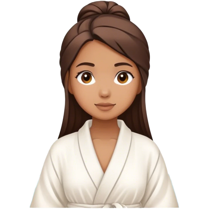 Girl in spa  emoji