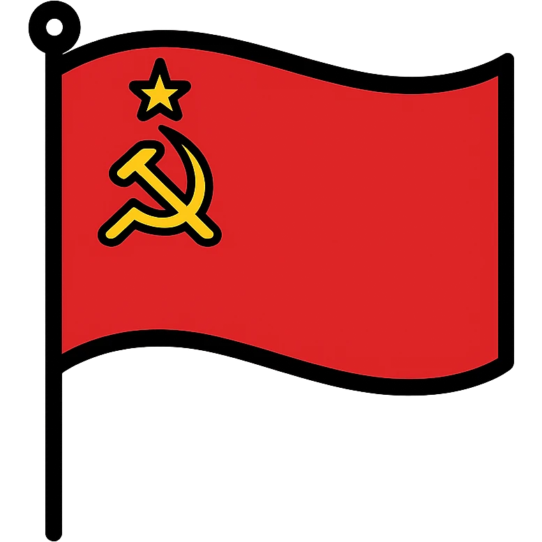 Soviet Union flag emoji