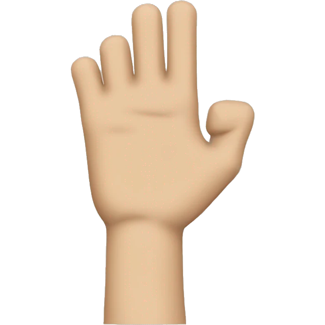 arm with beige short sleeve emoji