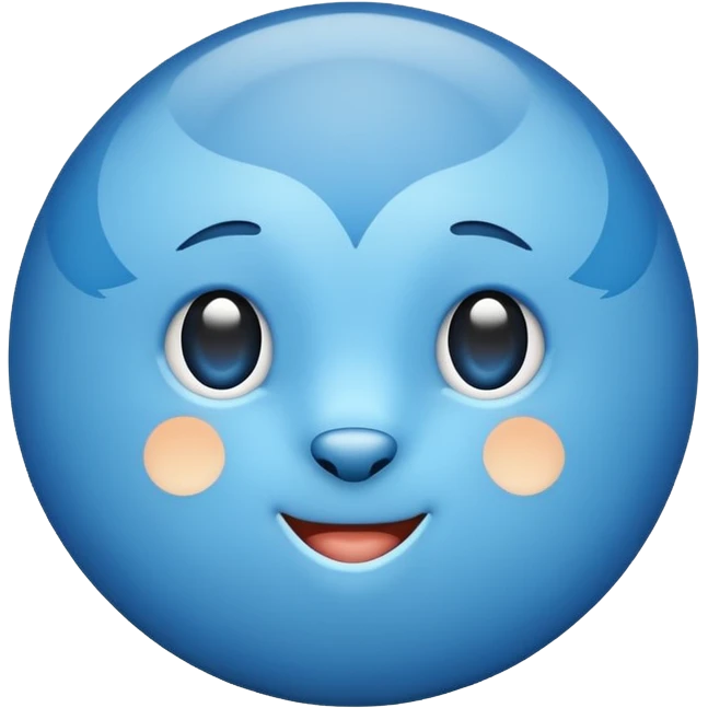 Blue tick emoji