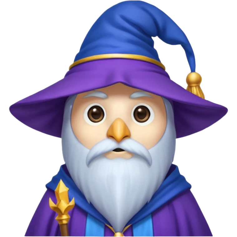 Penguin Wizard emoji