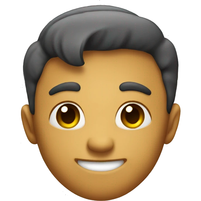 Smirk with hand emoji