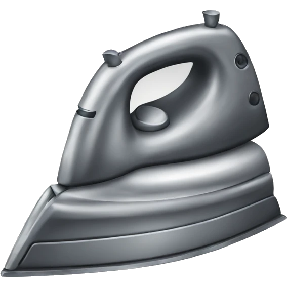 an iron that irons  emoji