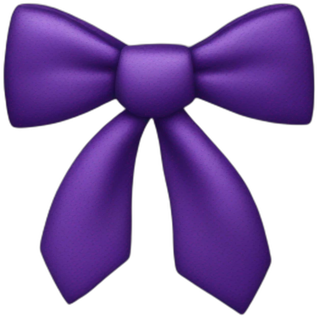 PURPLE TIE  emoji
