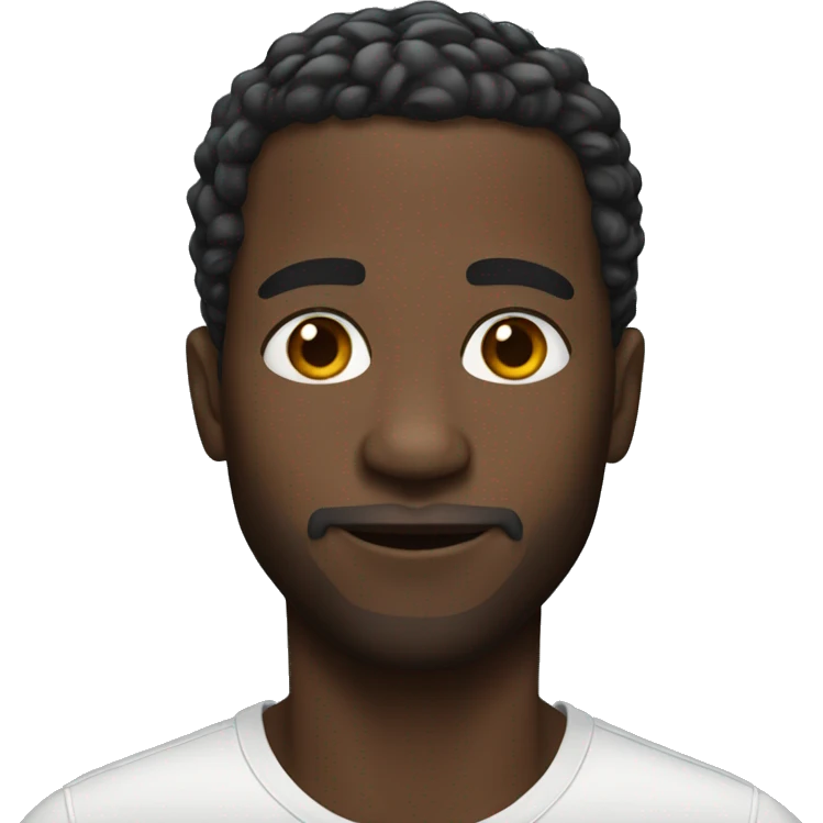 Black man emoji