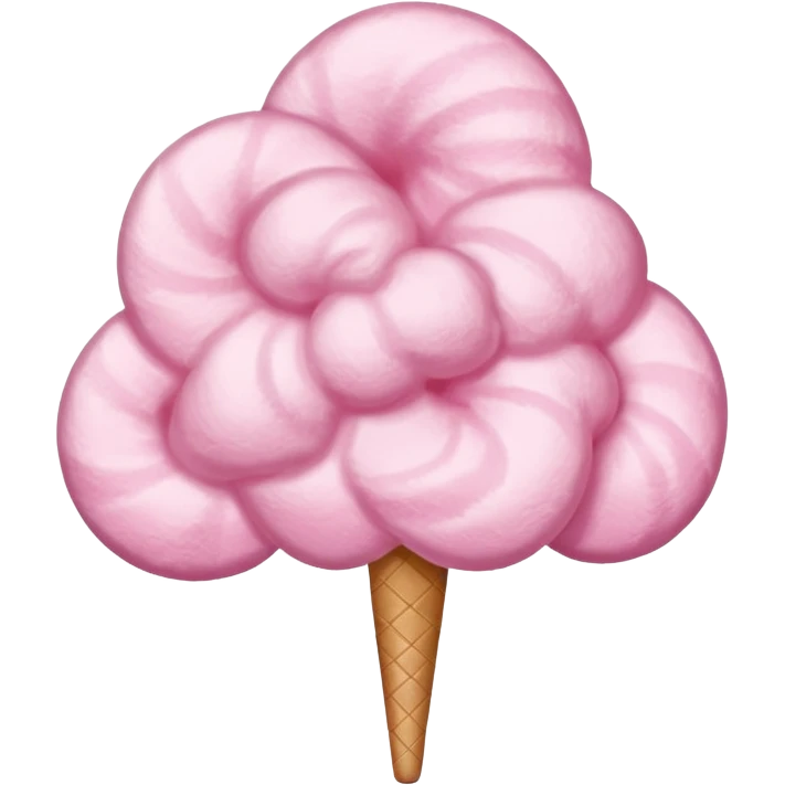 Create a cotton candy emoji without a face emoji