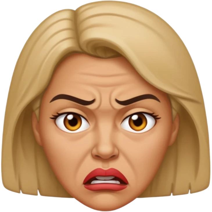 Angry mom emoji