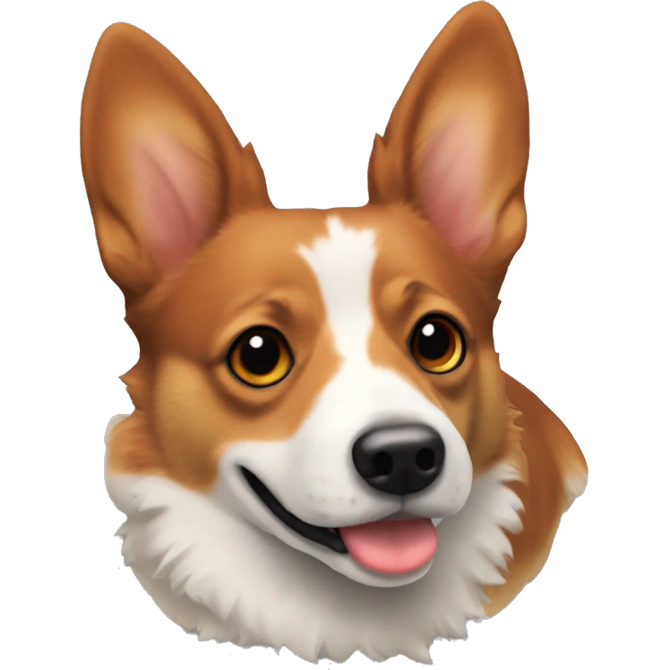 Red heeler corgi emoji