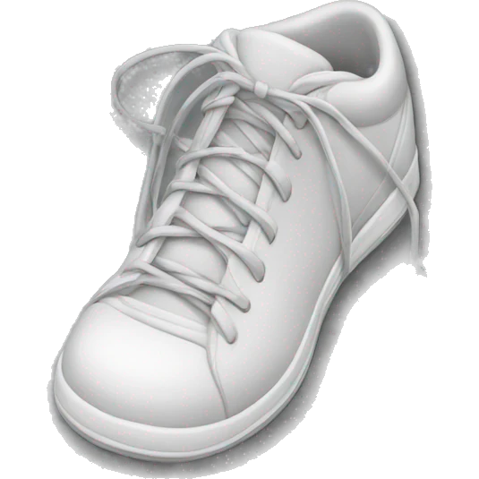 shoe lace emoji