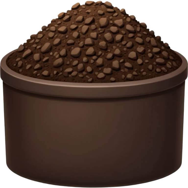 Simple soil emoji