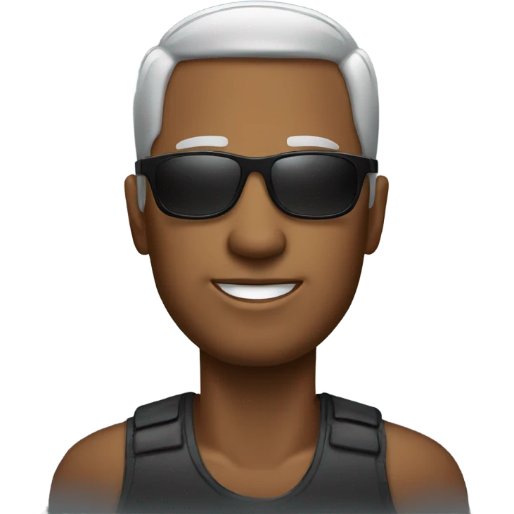 man wearing sunglasses emoji