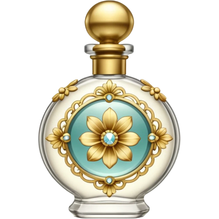 create an emoji of a perfume bottle vintage emoji