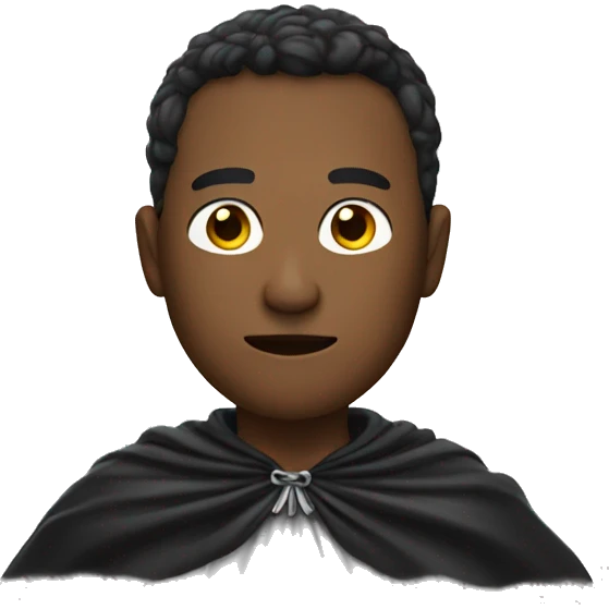 Dude in a cape emoji