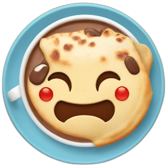 Pupusa and hot chocolate emoji