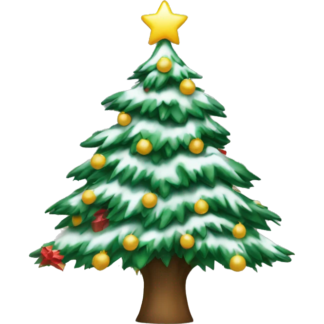 christmas tree emoji