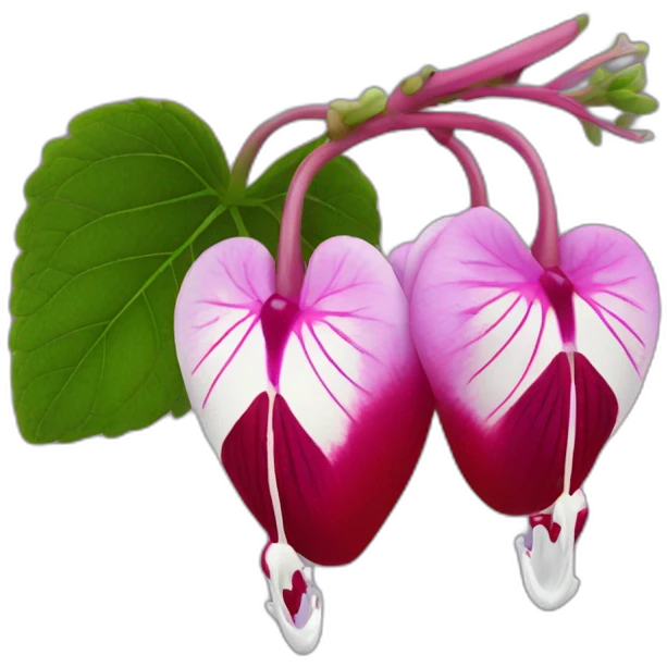 Bleeding Heart flower emoji