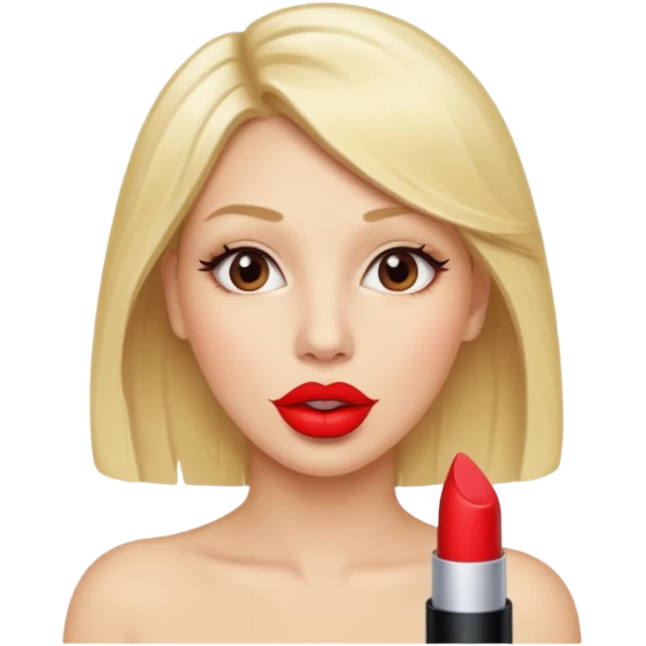 a woman having a dick in her mouth emoji