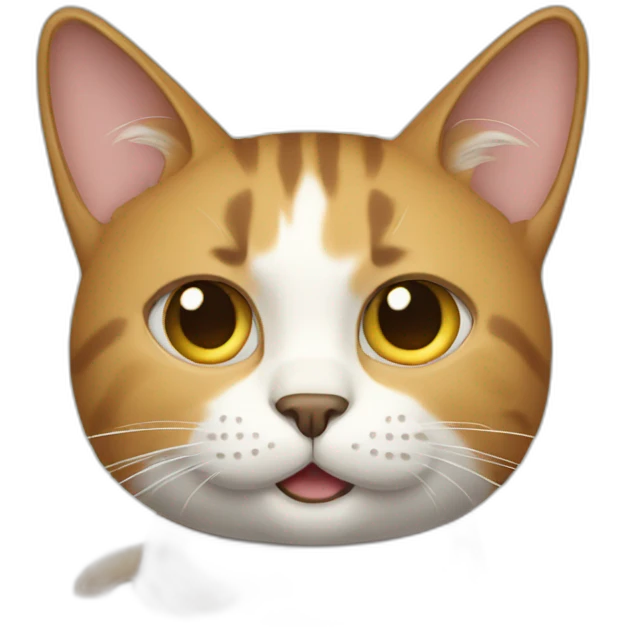 cat reads telegram emoji