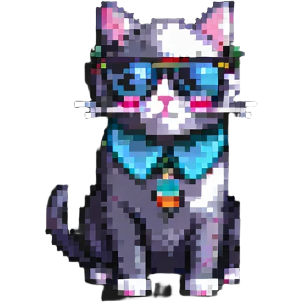 cat wearing sunglasses emoji