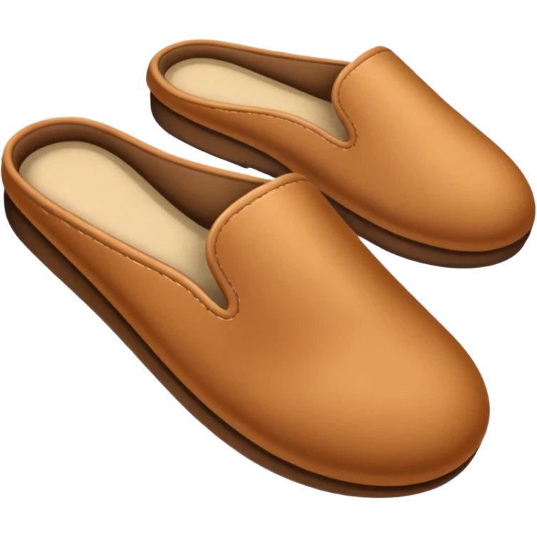Hand holding a slipper 2d emoji