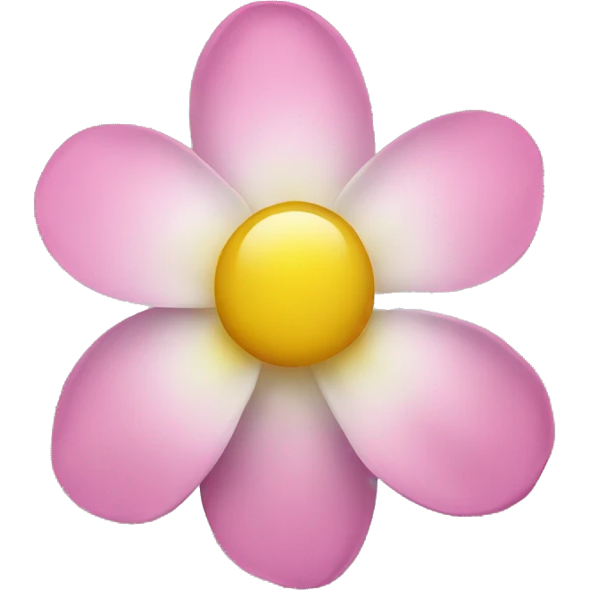 Blossoms single petal emoji