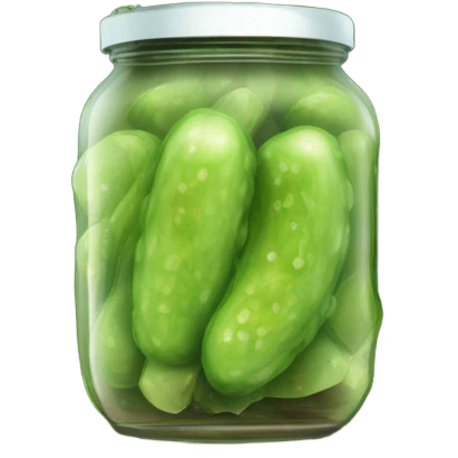 pickle smiling  emoji