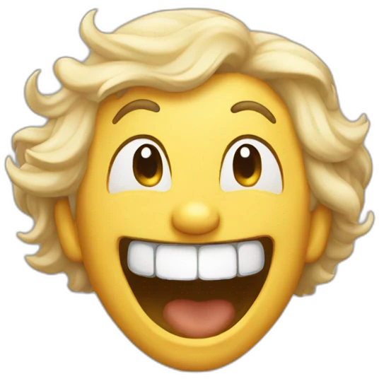 Laughing uncontrollably  emoji