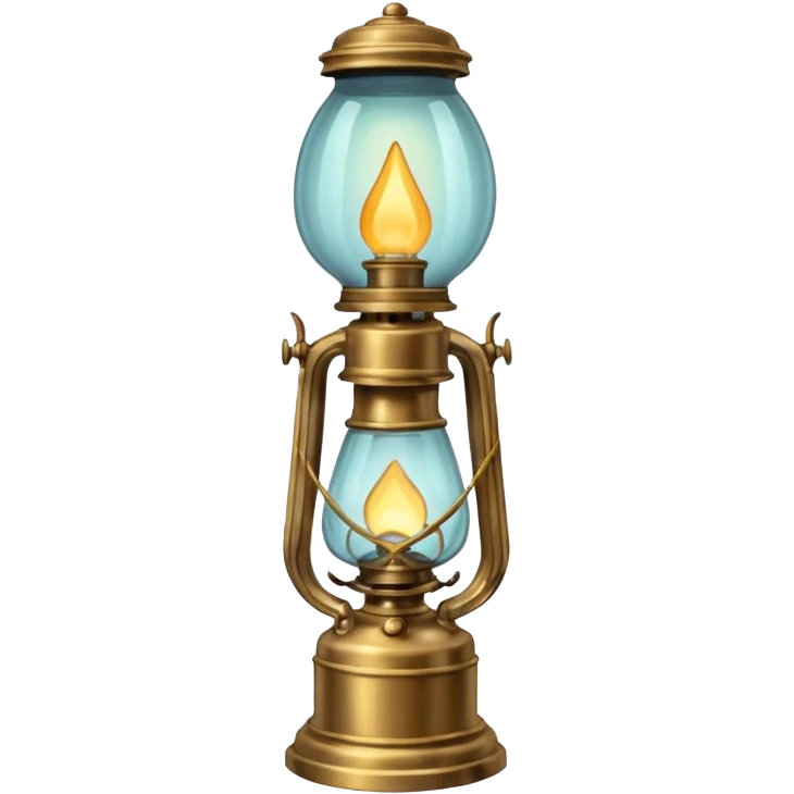 vintage gas lamp emoji