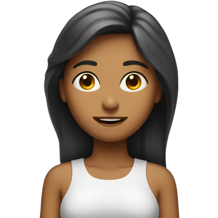 Una chica con cólicos menstruales  emoji