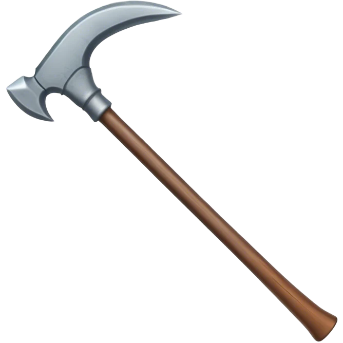 simple pickaxe  emoji