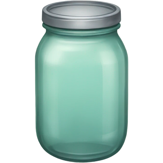 Canning jar emoji