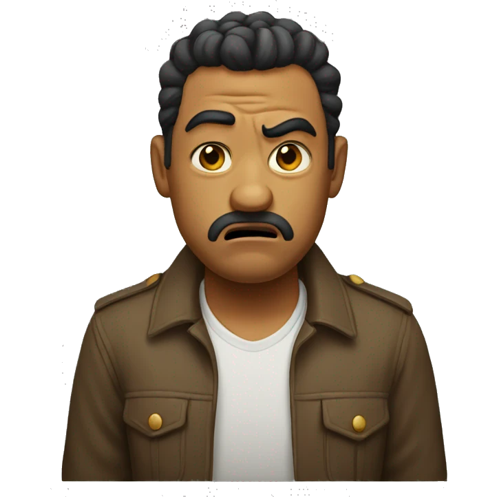 Irritated emoji