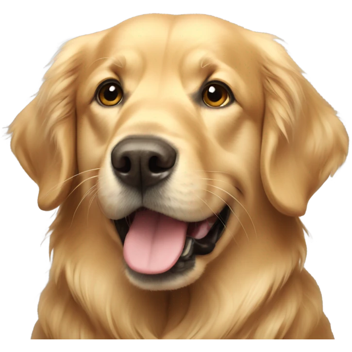 a golden retriever emoji