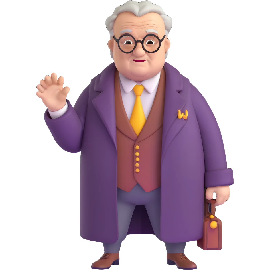 Professor Slughorn from Harry Potter emoji