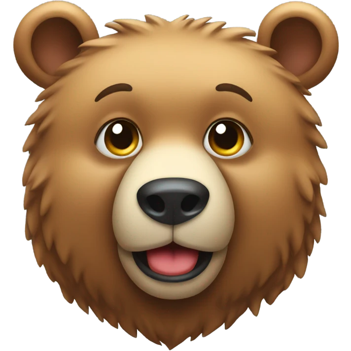 bear with a bow on its head emoji