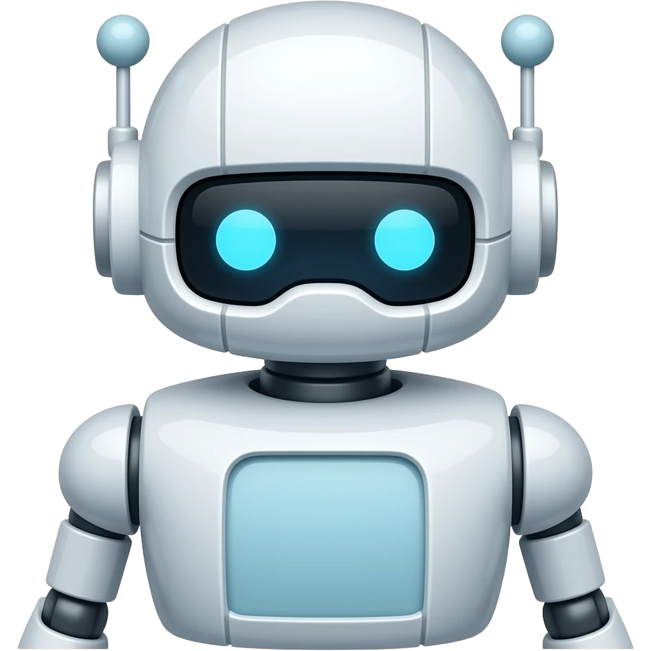 (dont include people)but your opponent turns out to be a flawless robot? icon emoji