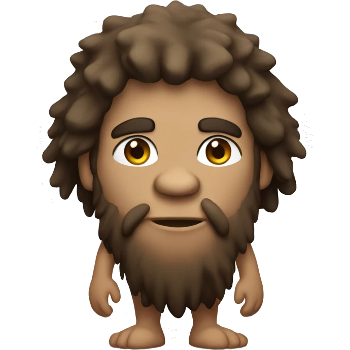 Caveman stand emoji