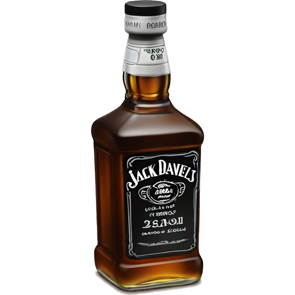 Jack Daniel’s bottle emoji