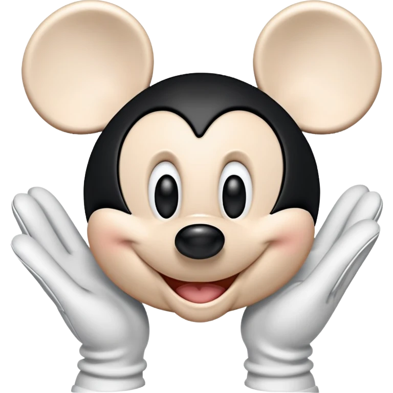 Mickey Mouse Face (From Disney) emoji