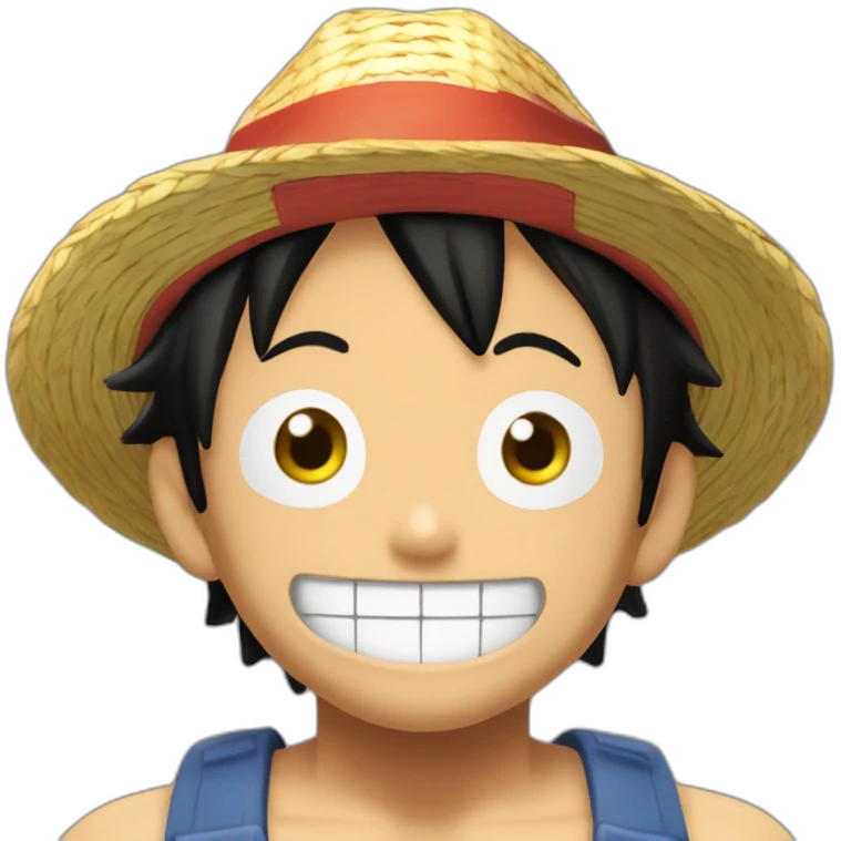 luffy qui mange cohper emoji