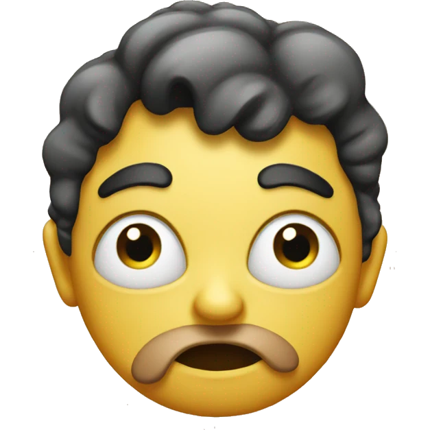 Stinky face emoji