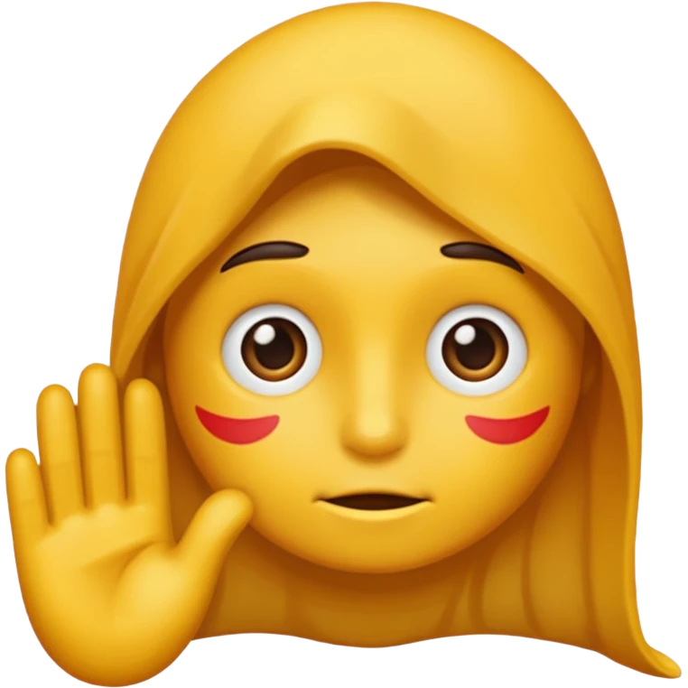 Faz uma mulher pelada mostrando a xerequa  emoji