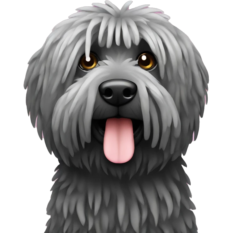 Black puli emoji