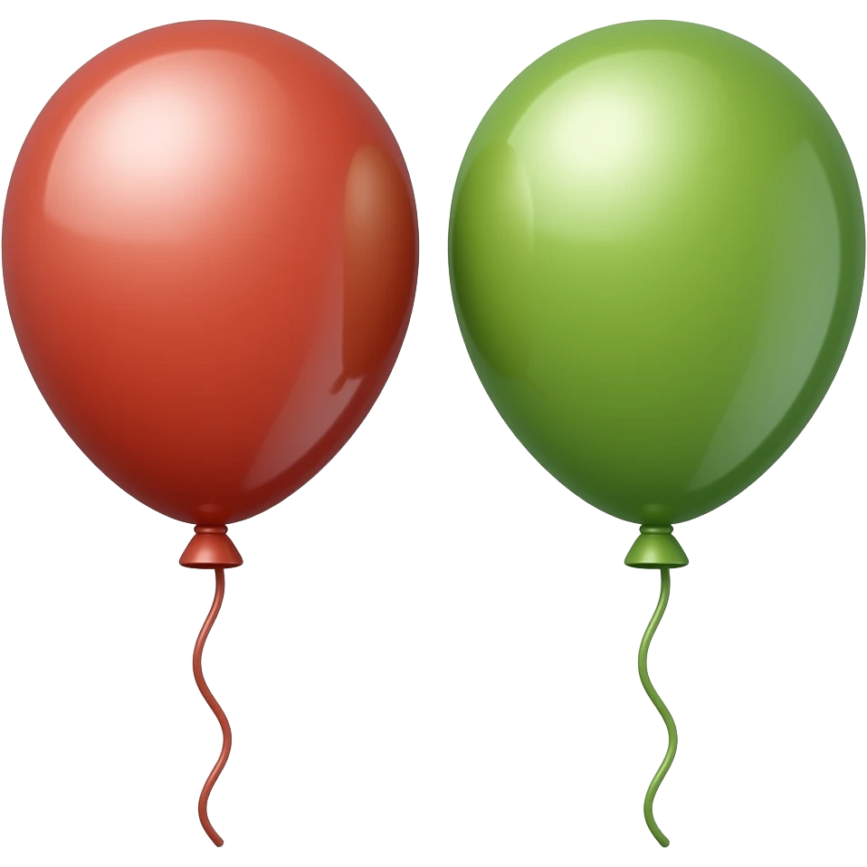 when red meets green, quietly right emoji