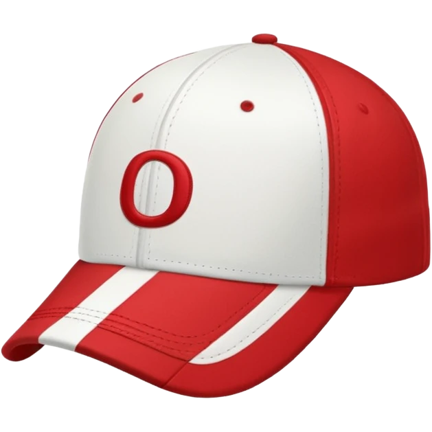 striped Baseball Cap emoji